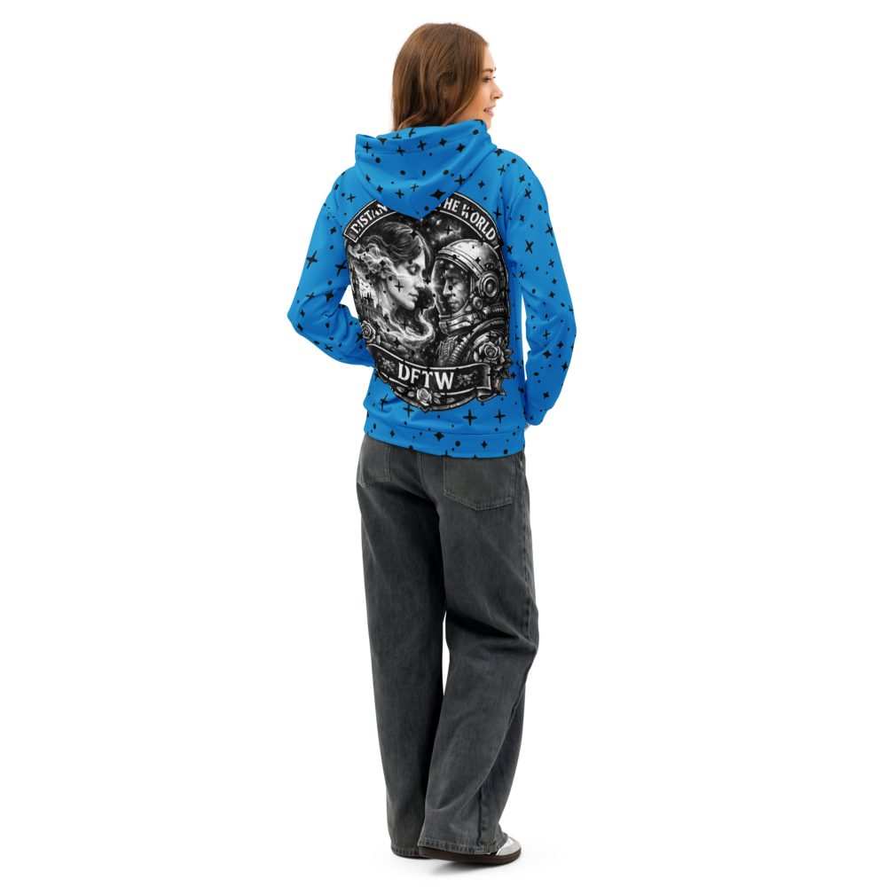 DFTW Stay Distant Hoodie(NAVY BLUE)