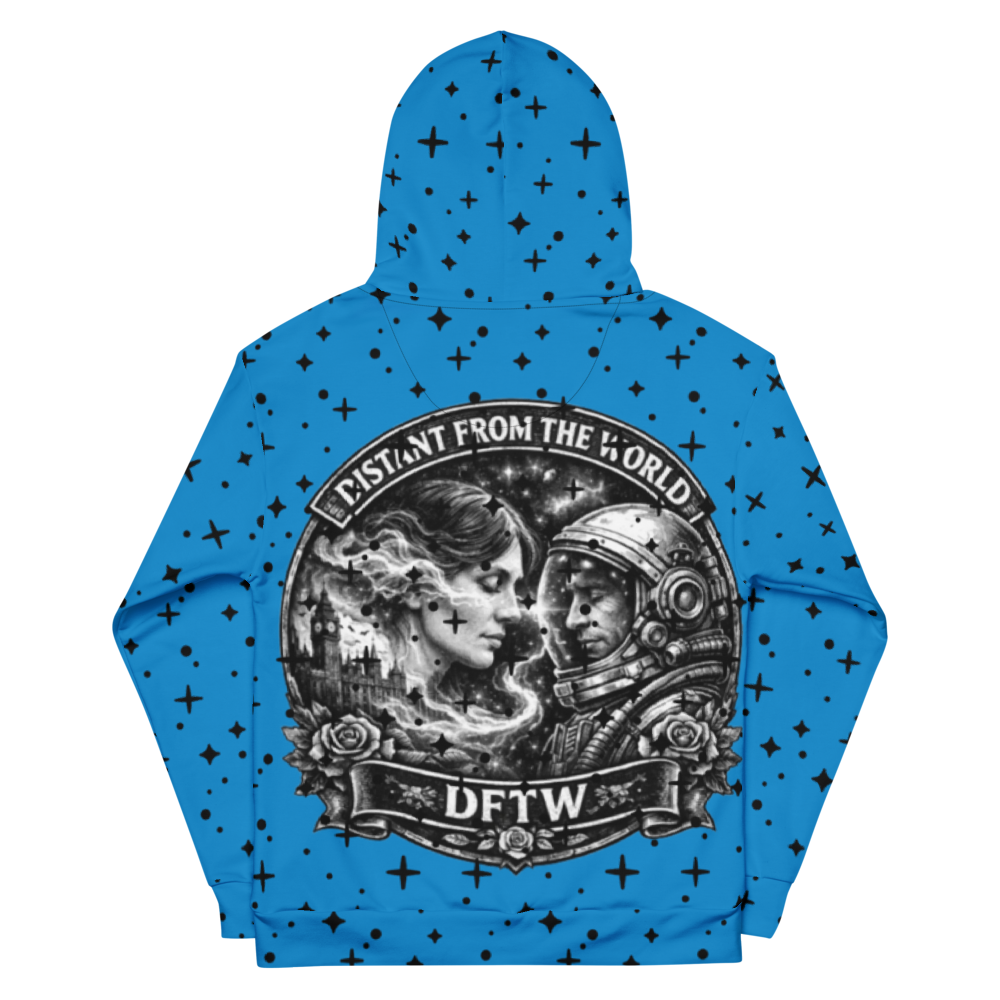 DFTW Stay Distant Hoodie(NAVY BLUE)