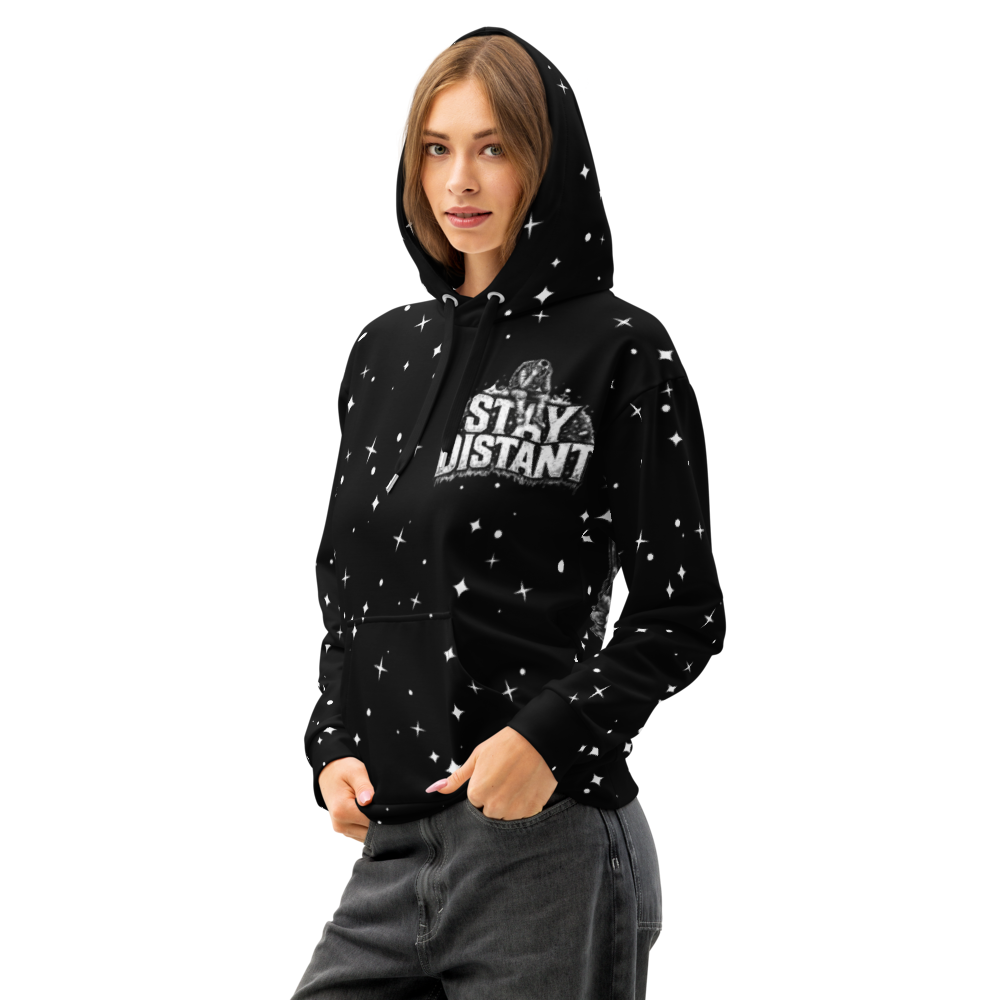DFTW Stay Distant Hoodie(BLACK)