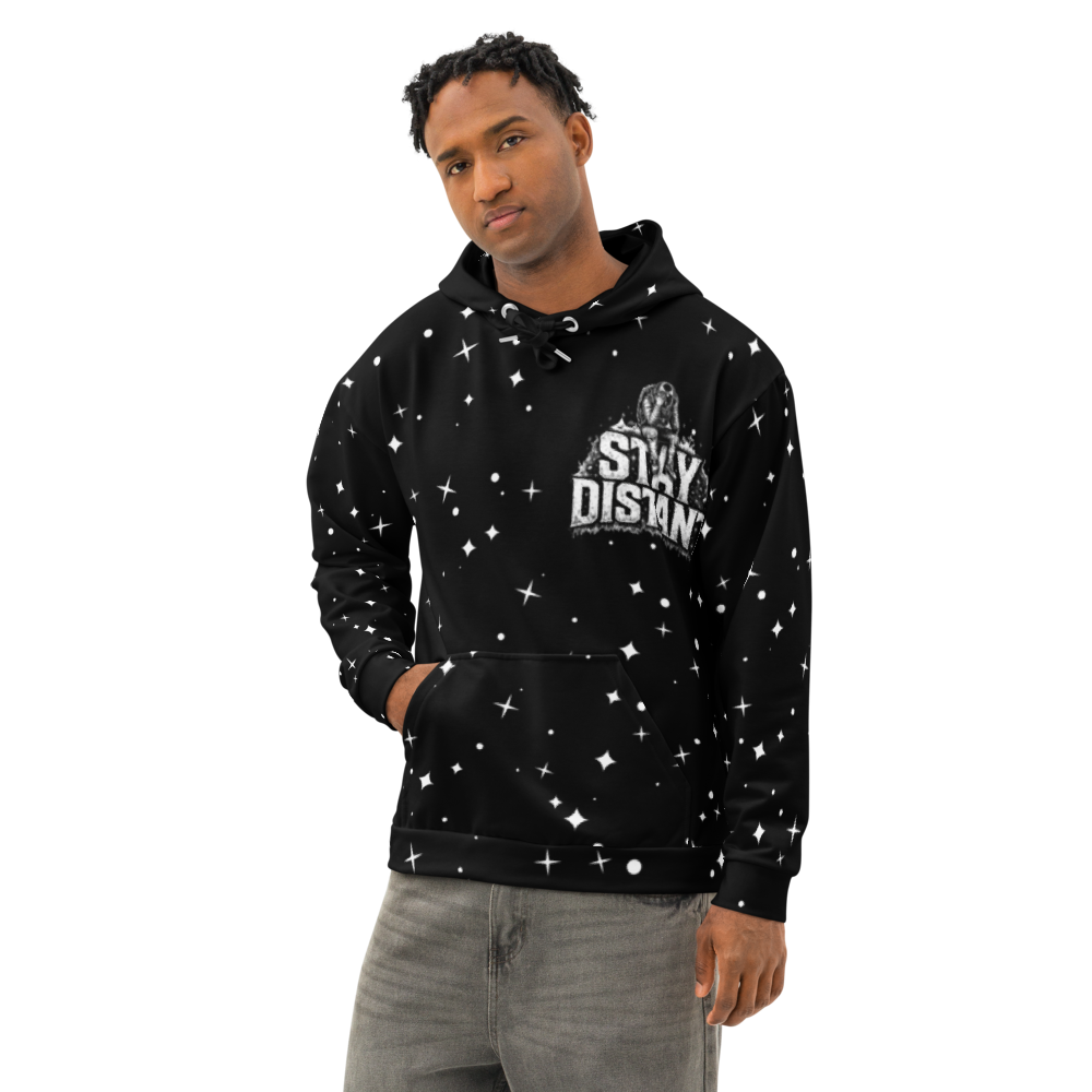 DFTW Stay Distant Hoodie(BLACK)
