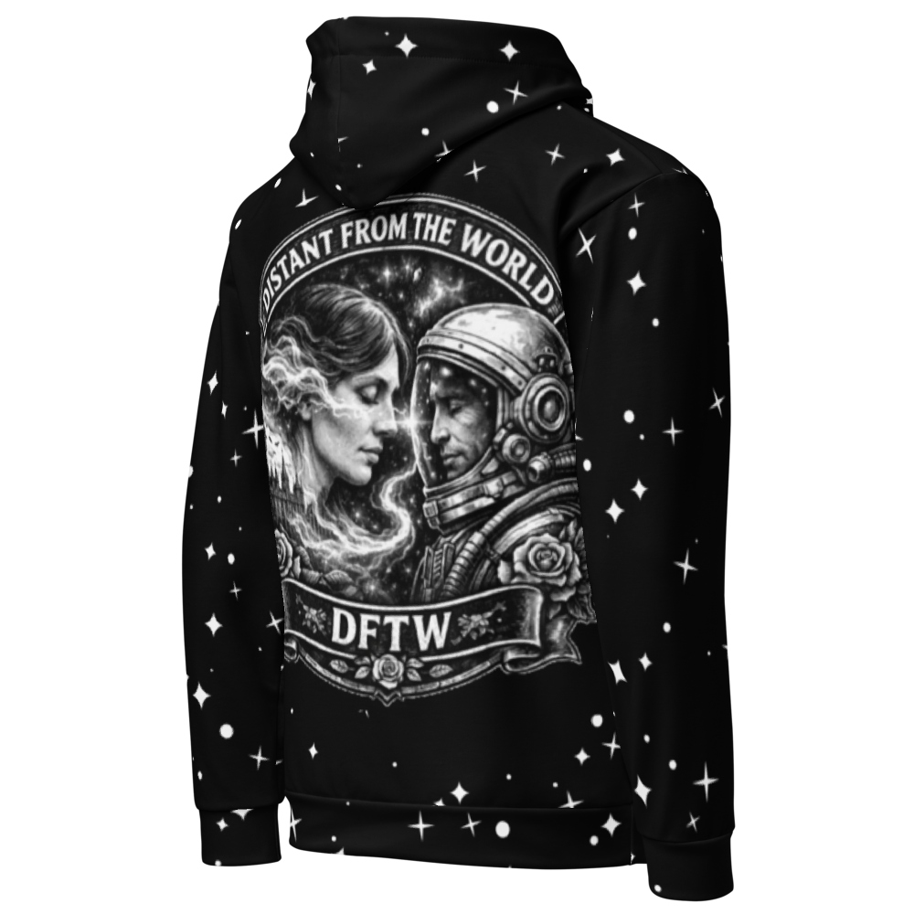 DFTW Stay Distant Hoodie(BLACK)