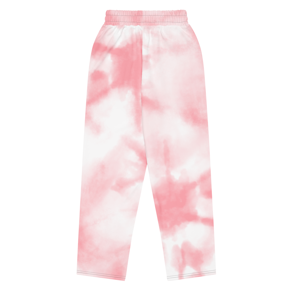 Stay Distant Wide-leg Joggers( PINK SKY)